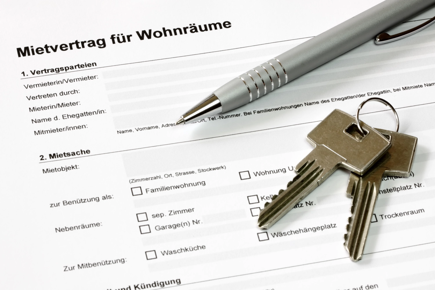 Olschewski & Schade – Immobilienverwaltung – Mietvertrag Serie 4
